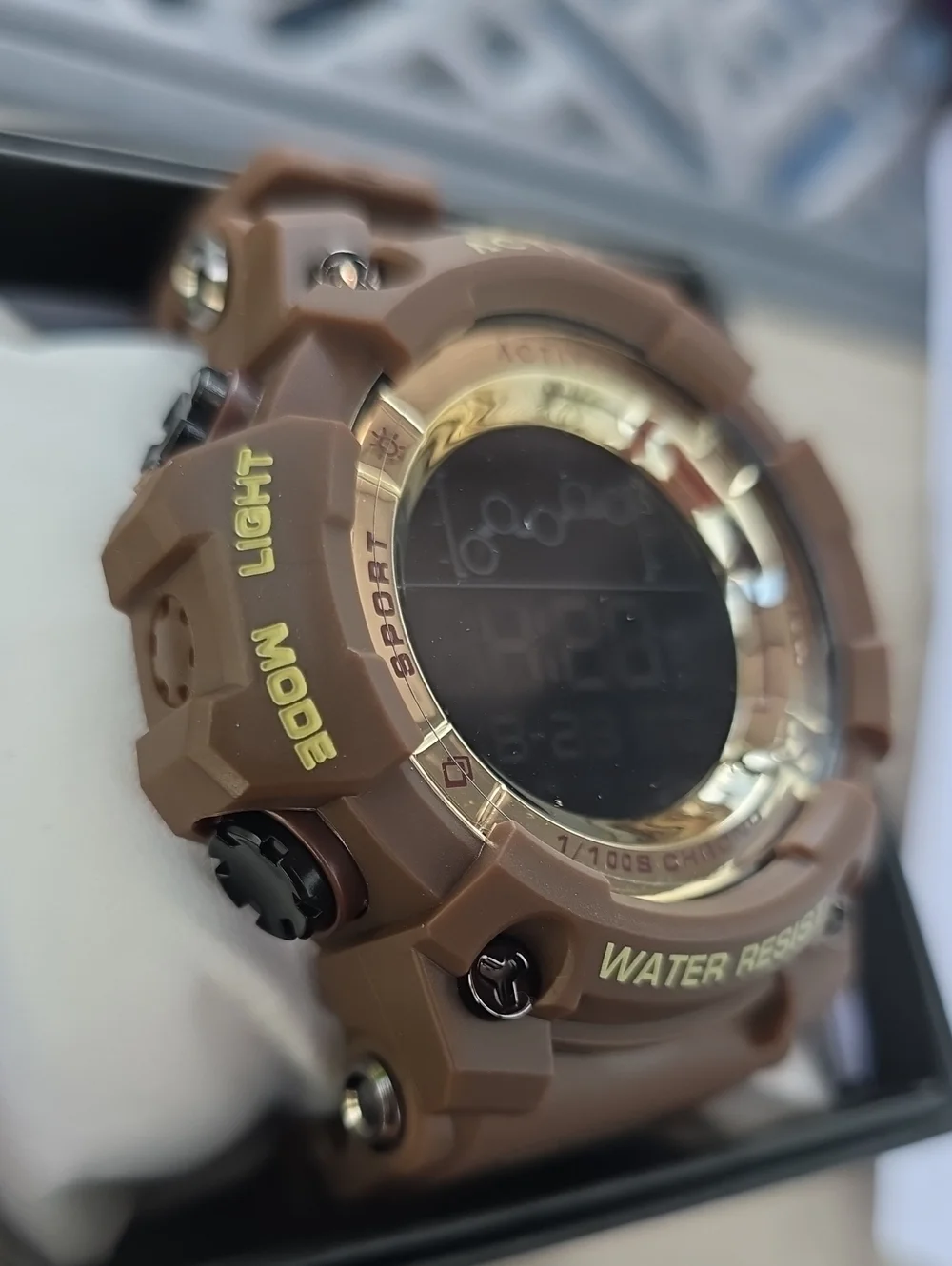 546.  Activa Summit X Invicta Unisex Digital Watch - 50mm. Brown